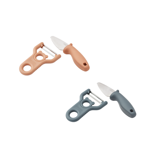 Conjunto de Faca e Descascador para Criança - Liewood