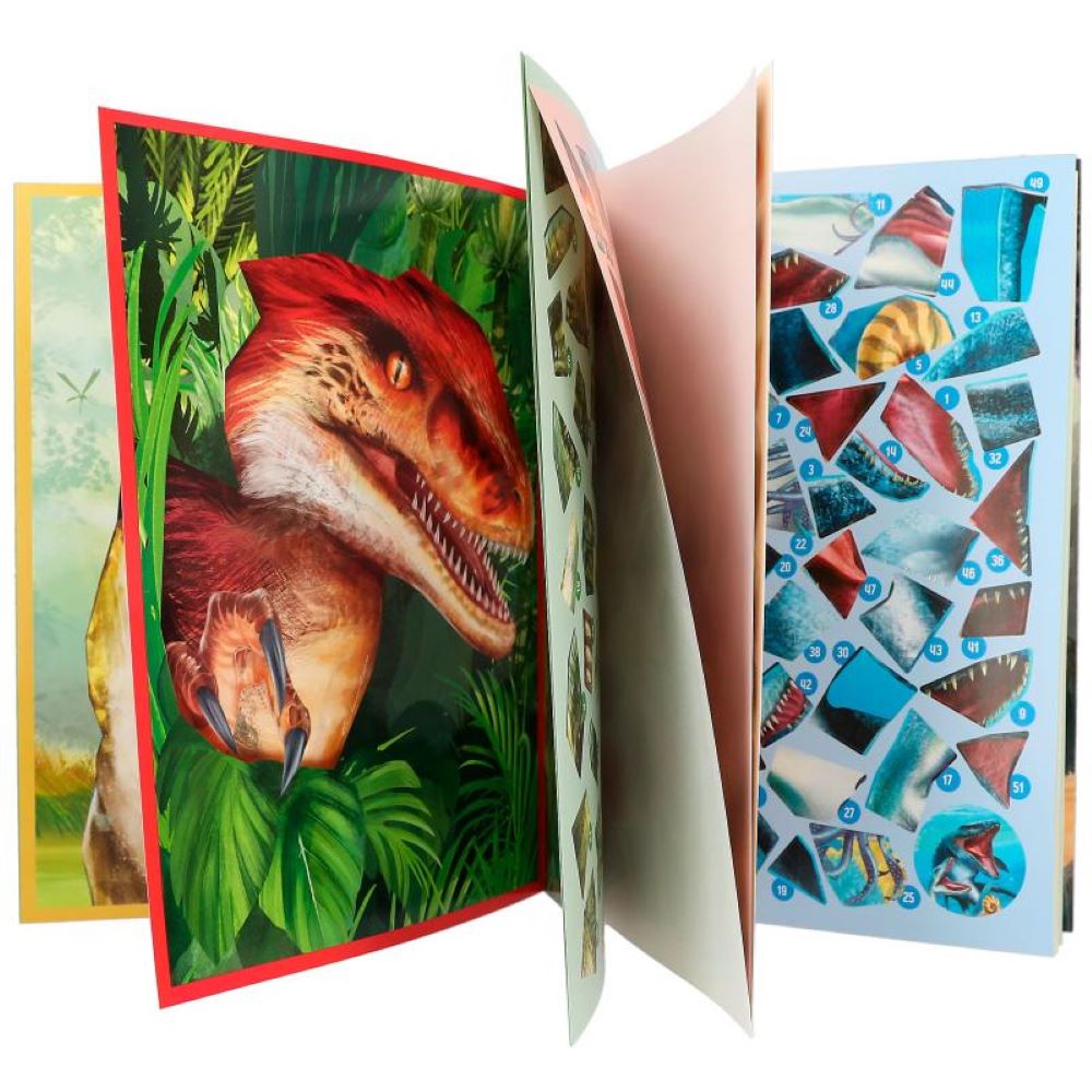 Number Stickers - Dino World