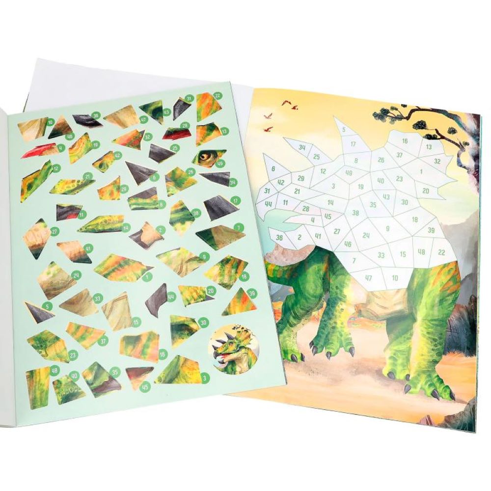 Number Stickers - Dino World