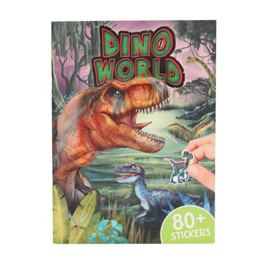 Book With Puffy Stickers - Dino World