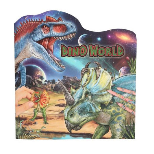 Colouring Book Figural - Dino World