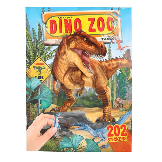 Create Your Dino Zoo Sticker Book - Dino world
