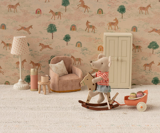 Rocking horse Mouse Spotted - Maileg