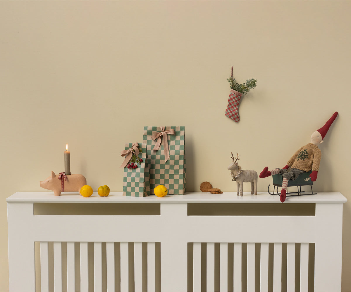 Pixy, Size 3 Menino Pants and knitted sweater - Maileg