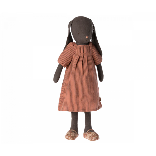 Coelha de Pano com Vestido Dusty Brown Size 3 - Maileg