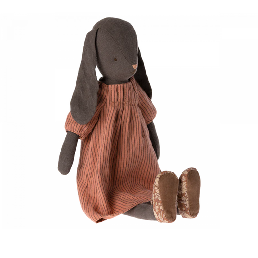 Coelha de Pano com Vestido Dusty Brown Size 3 - Maileg