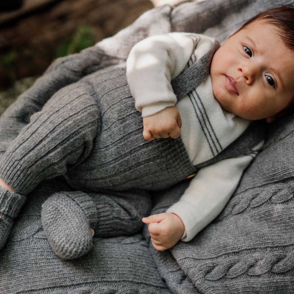 Camisola com abertura no ombro tricotada em lã | LOVE IN WINTER DAYS - Wedoble