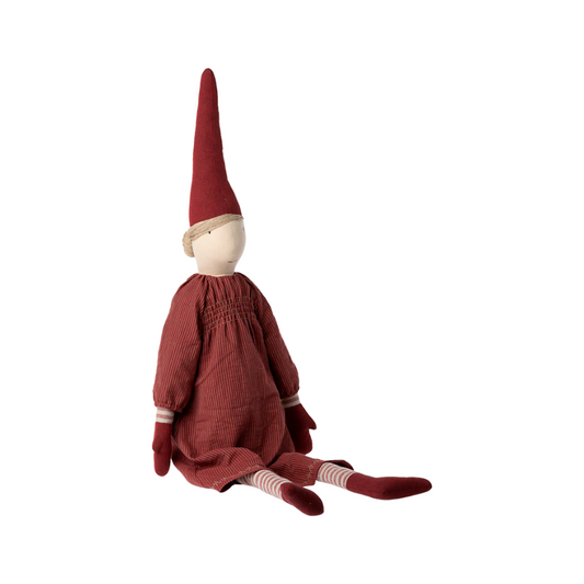 Pixy Size 6 Girl Red Dress - Maileg