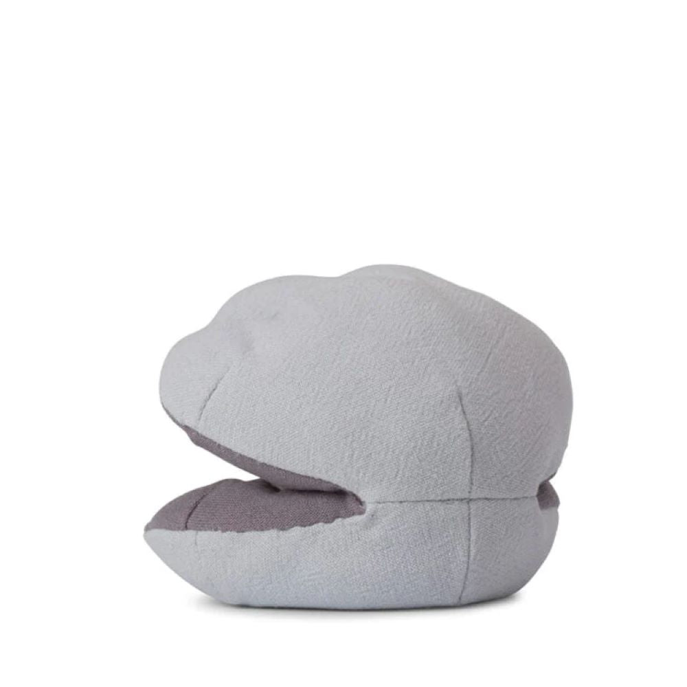 Tissu bleu moelleux Oyster - Picca Loulou
