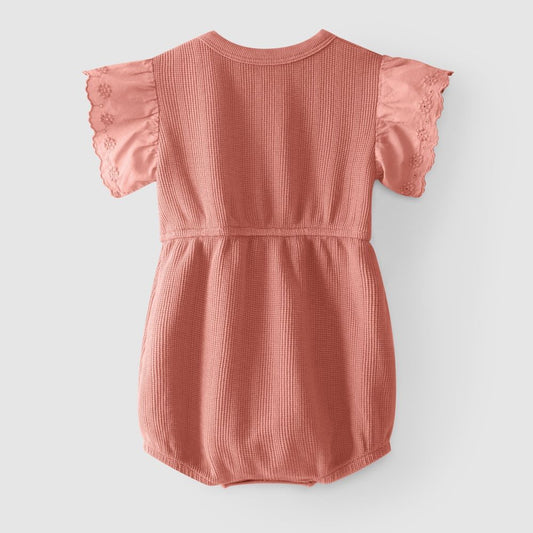 Manches à volants brodées mignonnes - Snug