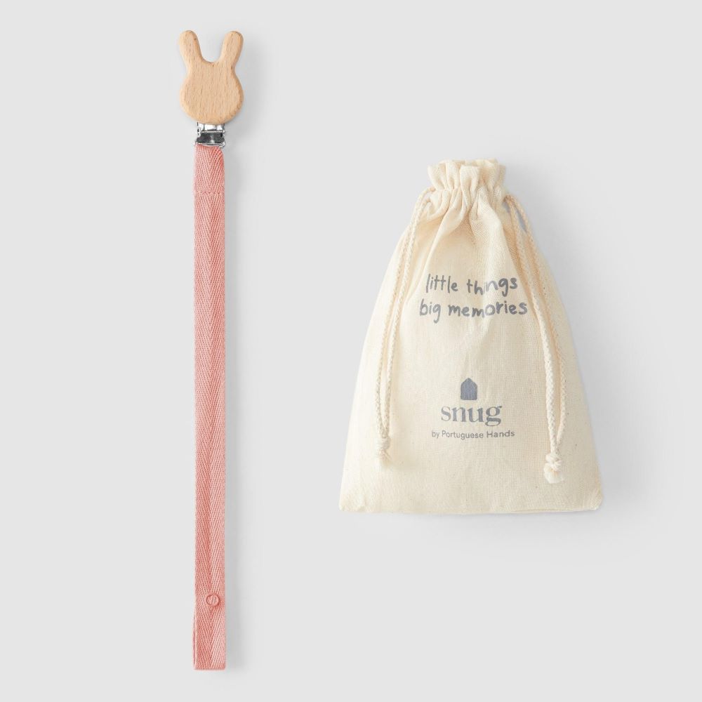 Kit Clip de Chupeta Coelho + Saco Oferta - Snug