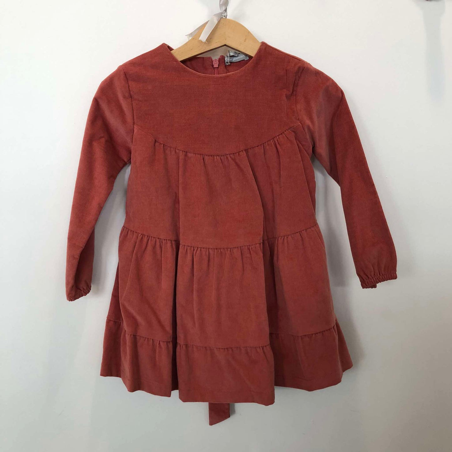 Robe rose en microbombazine - Lux Baby & Junior