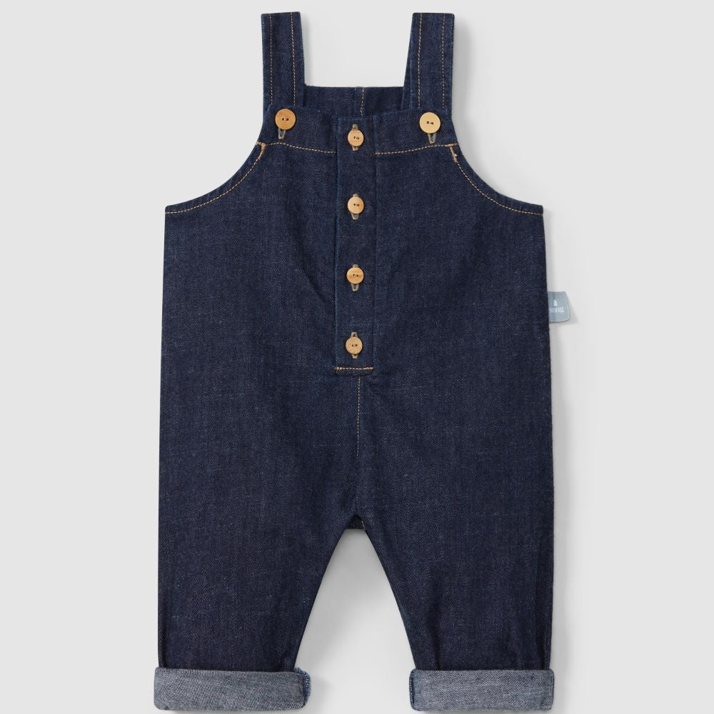 Salopette en denim de coton biologique - Snug