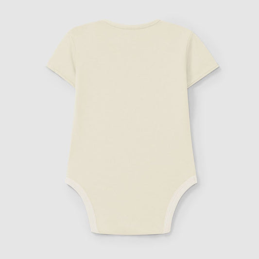 Body liso sem gola Natural - Snug