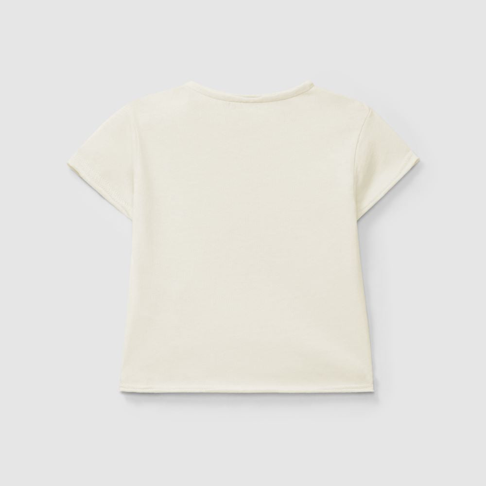 T-shirt em algodão com estampado Natural - Snug