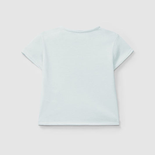 T-shirt em algodão com estampado Azul - Snug