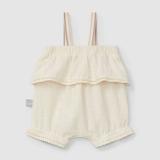 Fofo com detalhes de folho com renda - Snug