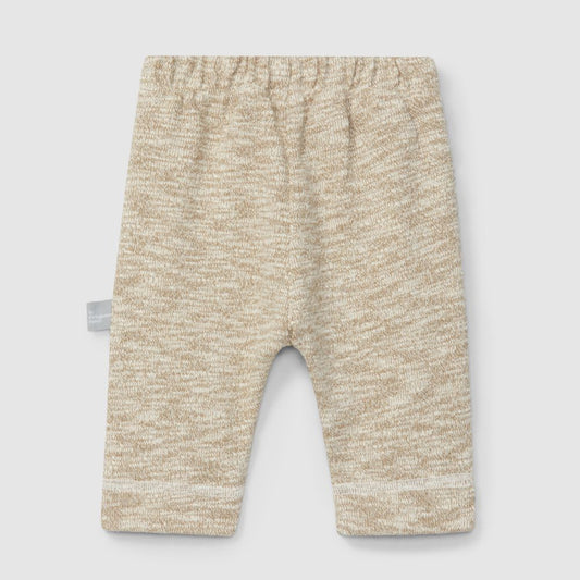 Calças pull-up em malha efeito tricot - Snug