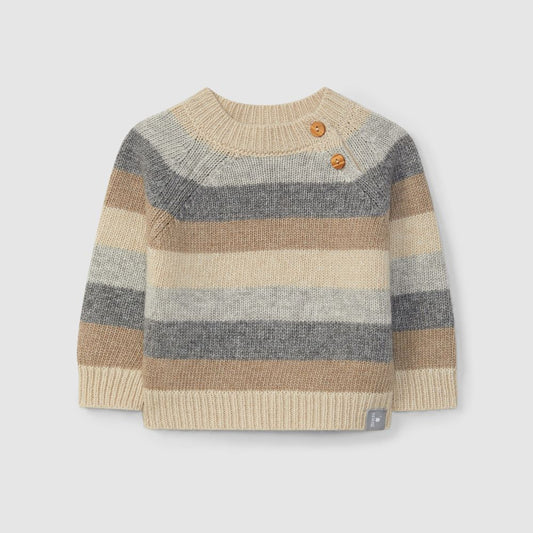 Camisola de riscas tricotada - Snug