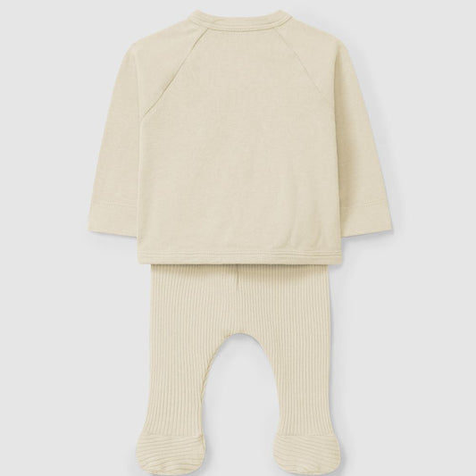 Conjunto de duas peças malha canelada - Snug