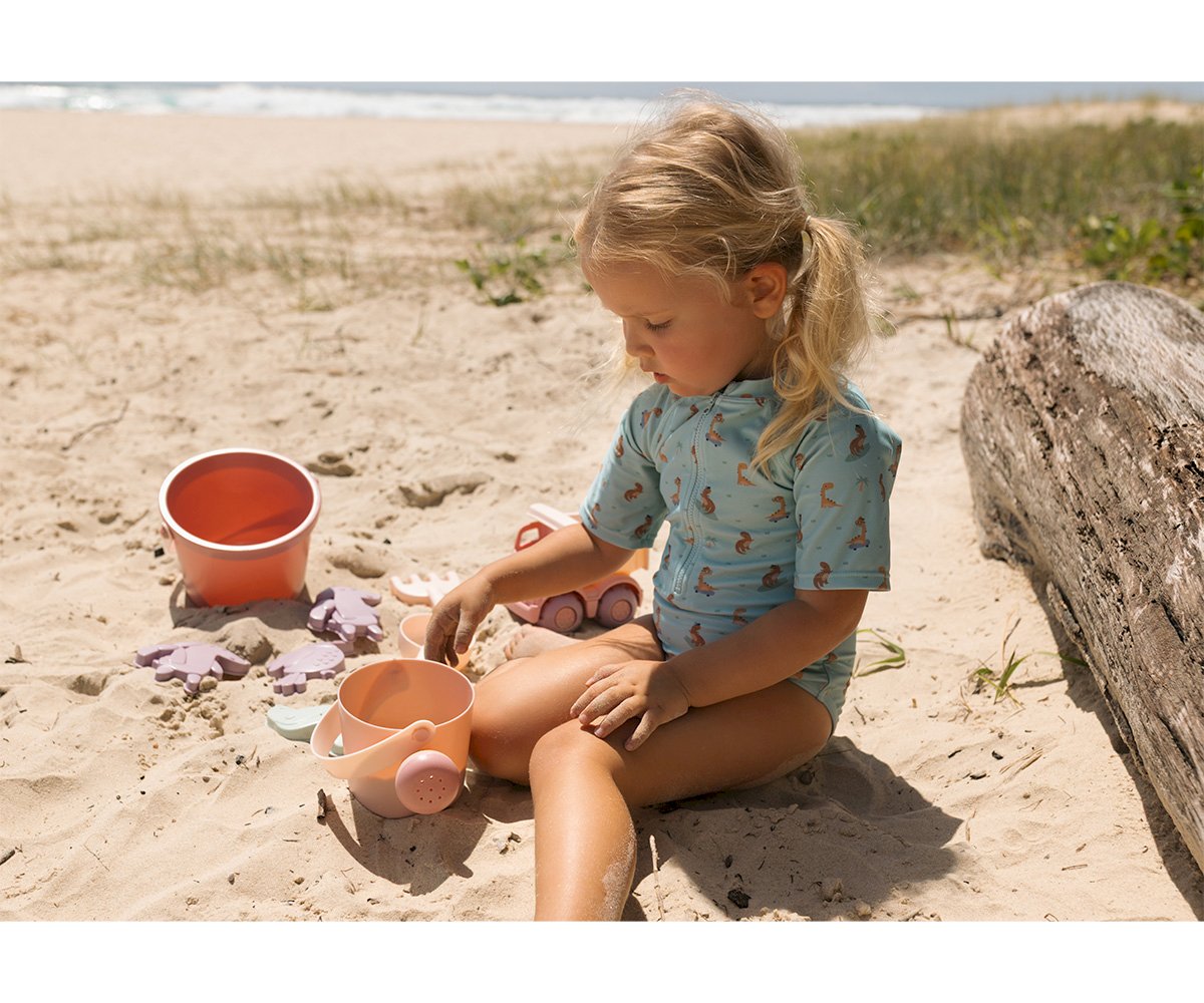 Set Brinquedos de Praia Balde Várias Cores - Monnëka
