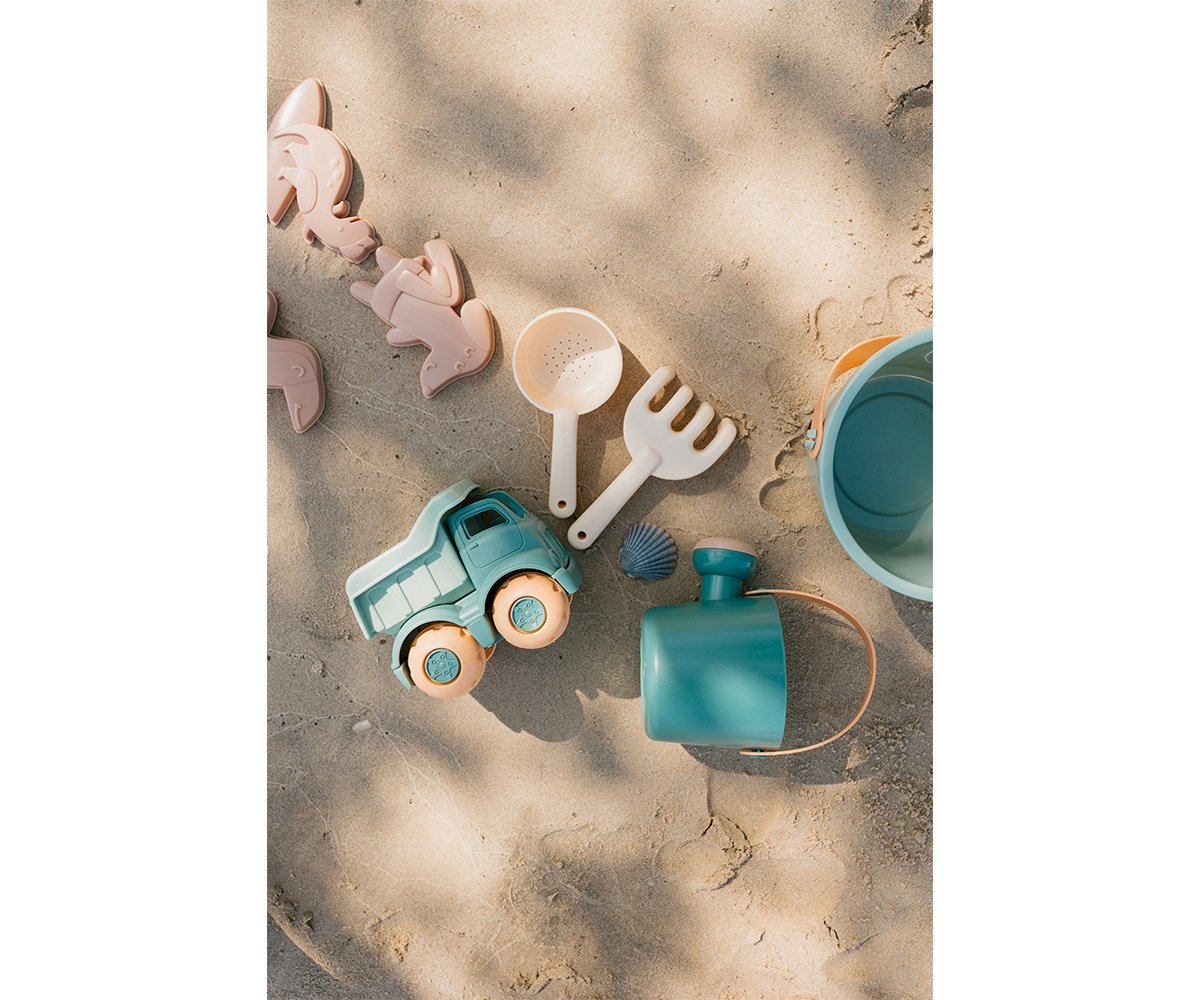 Set Brinquedos de Praia Balde Várias Cores - Monnëka