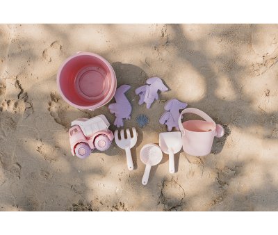 Set Brinquedos de Praia Balde Várias Cores - Monnëka