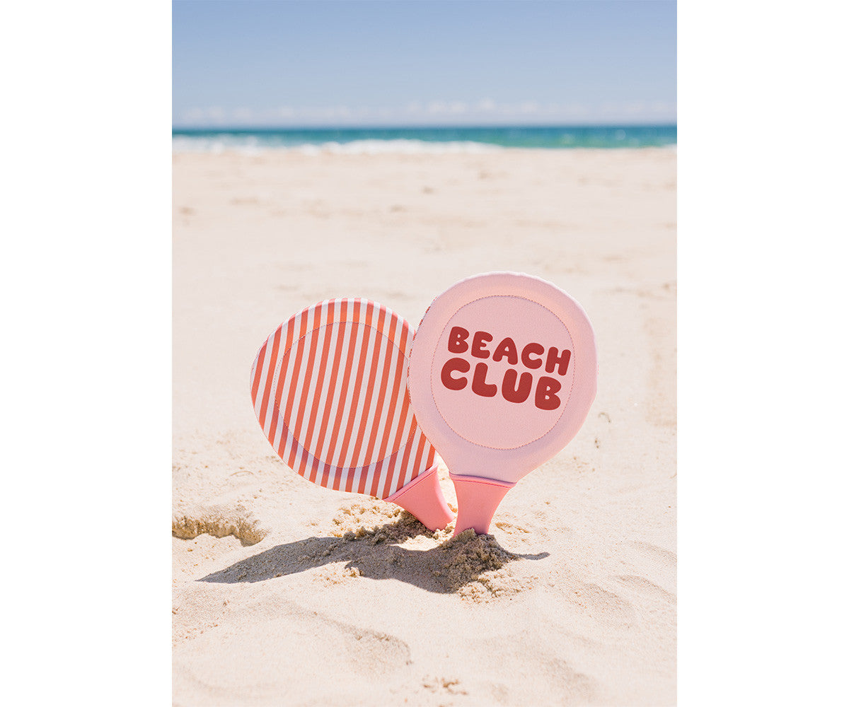 Raquetes de Praia em Neopreno com Bola Stripes - Monnëka