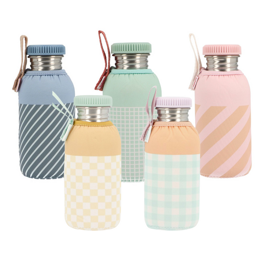Garrafa de Aço com Forro Stripes 500ml - Monnëka