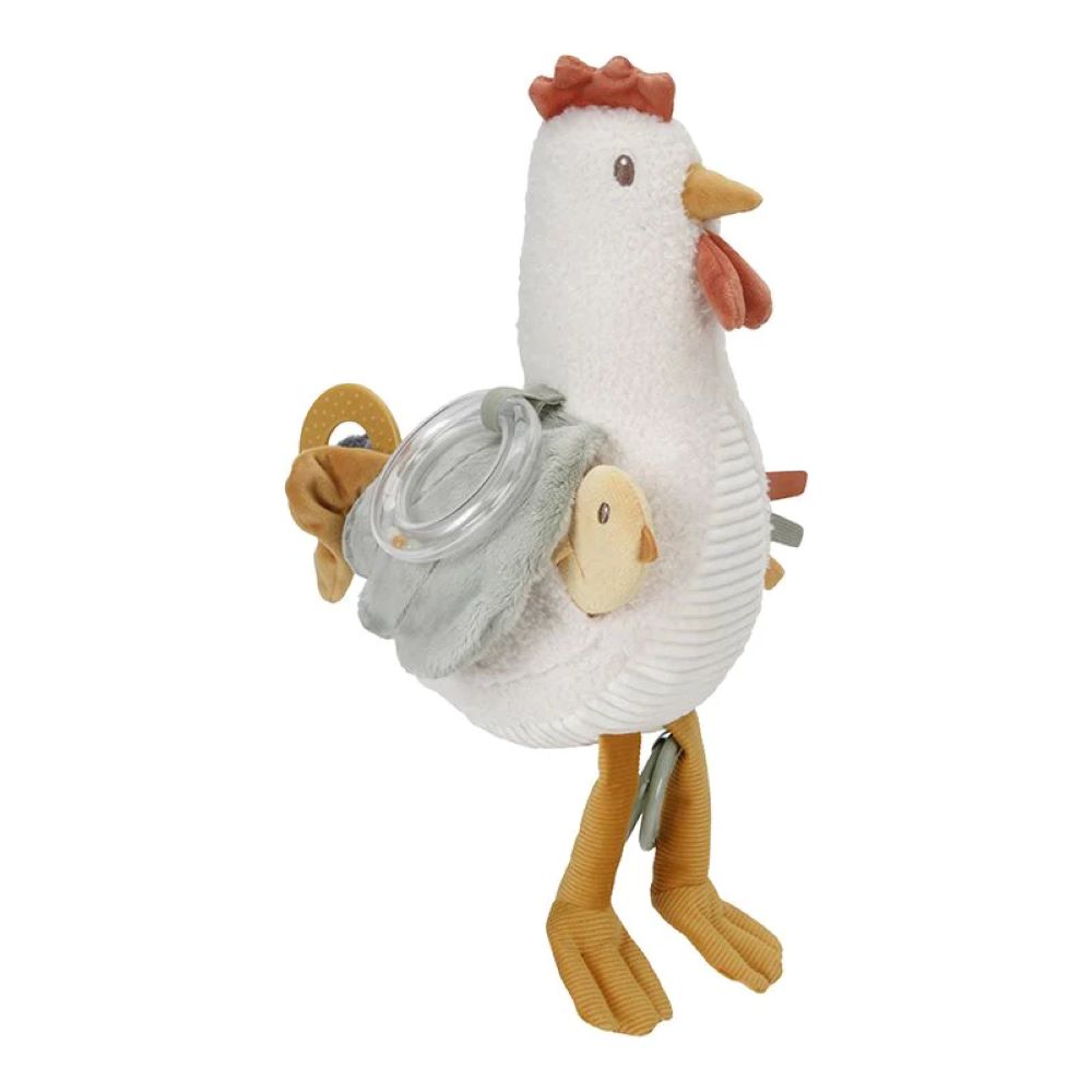 Galinha de Atividades 25cm Little Farm - Little Dutch