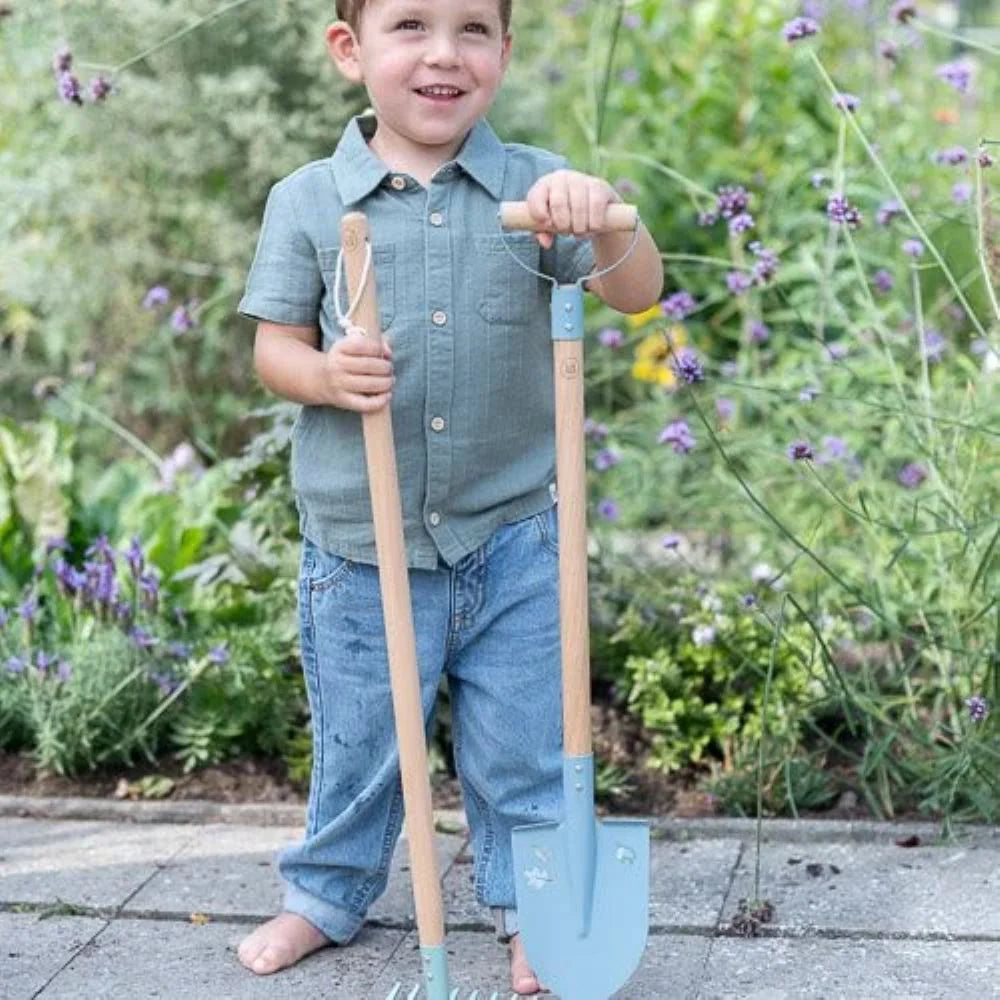 Conjunto Ancinho e Pá de Jardinagem Forest Friends - Little Dutch