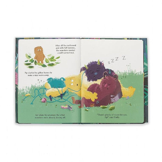 Livre "Un monstre nommé Pip Book" - Jellycat