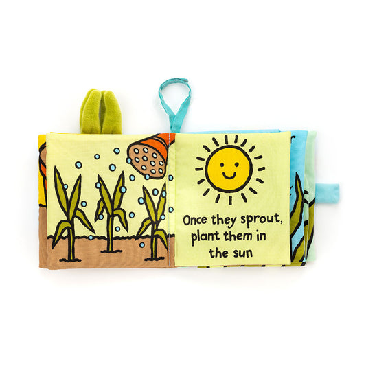 Livro de Pano Interativo I am a  Sweetcorn - Jellycat