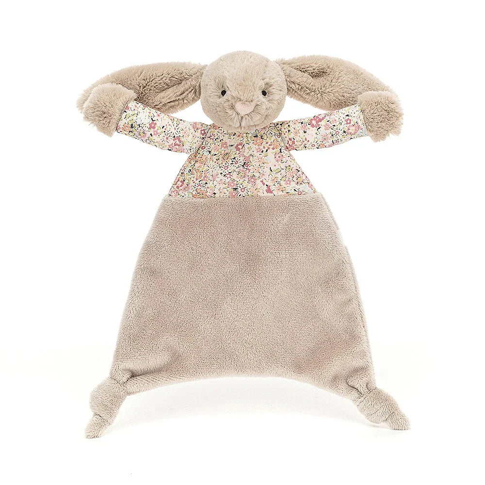 Blossom Cream Bunny Petal Comforter - JellyCat
