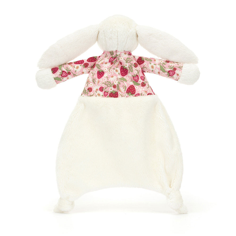 Blossom Cream Bunny Berry Comforter - Jellycat