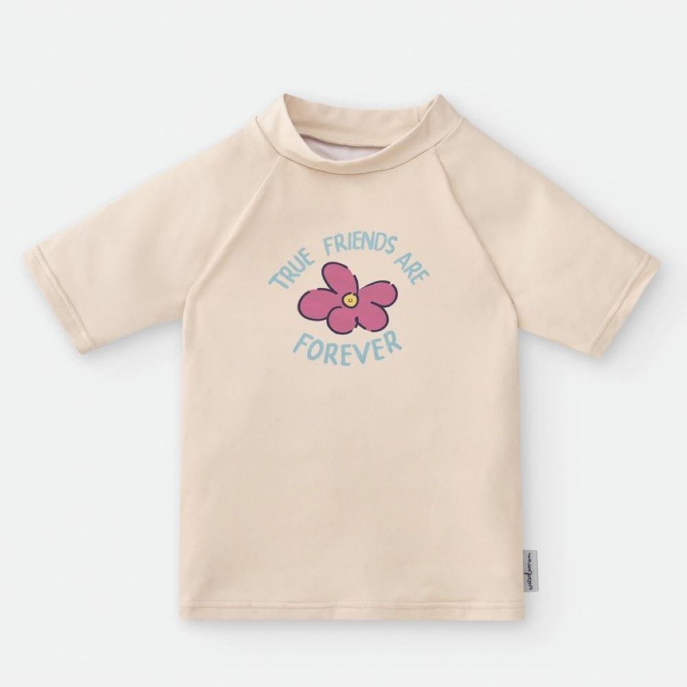 T-shirt de protection solaire « Les vrais amis sont éternels » - Waterlemon