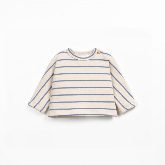 Camisola de malha às riscas - Play Up