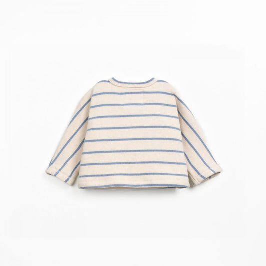 Camisola de malha às riscas - Play Up