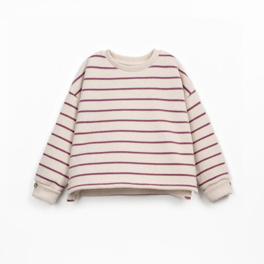 Camisola de malha com mistura de algodão regenerativo e algodão reciclado - Play Up