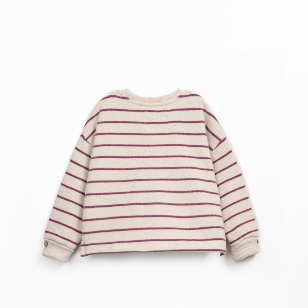 Camisola de malha com mistura de algodão regenerativo e algodão reciclado - Play Up