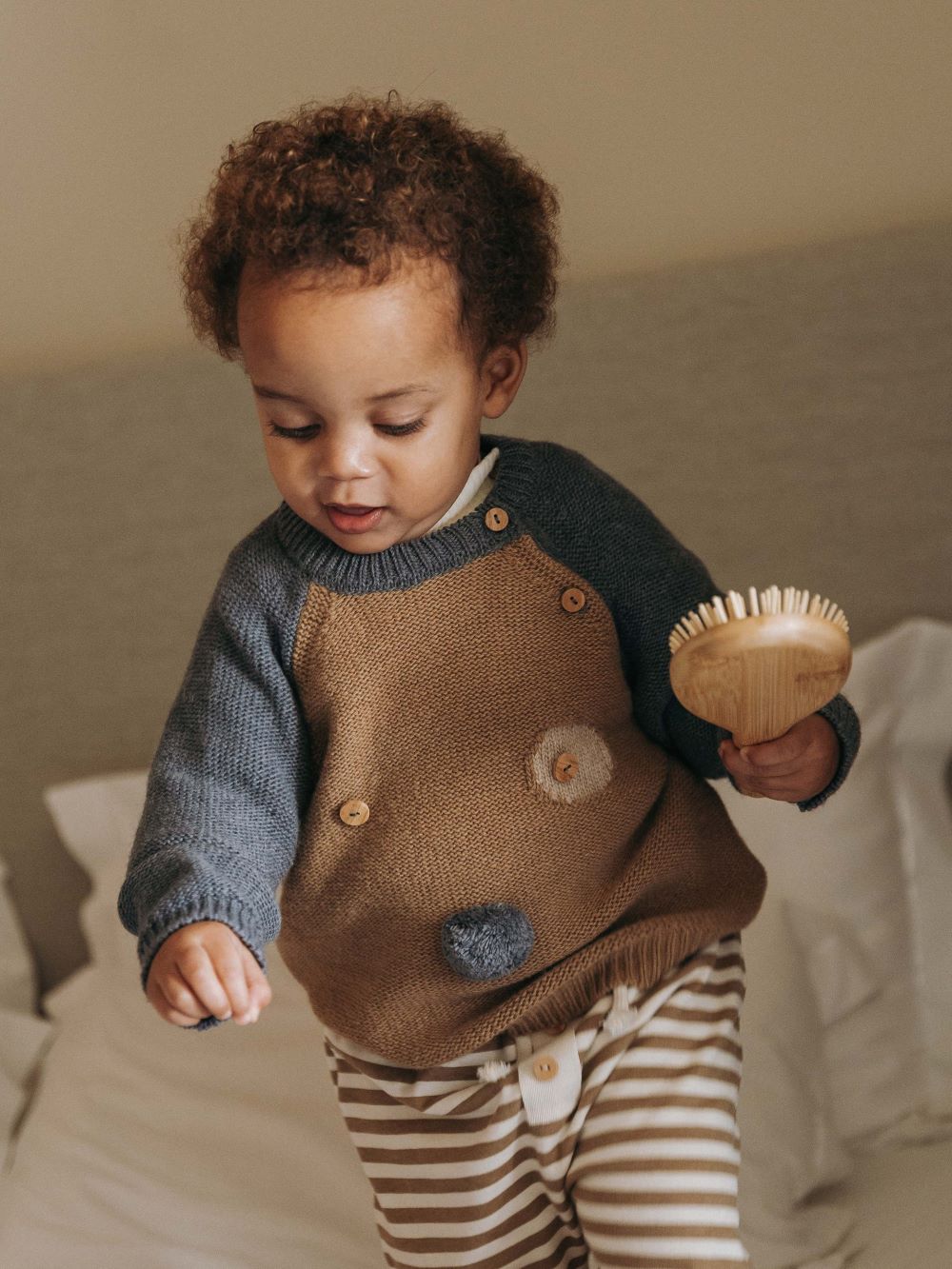 Camisola tricotada com detalhes em relevo - Snug