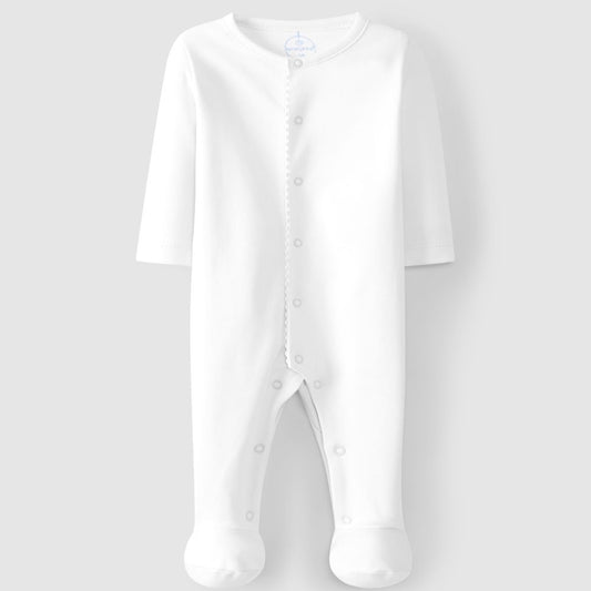 Babygrow com detalhe de picueta - Laranjinha