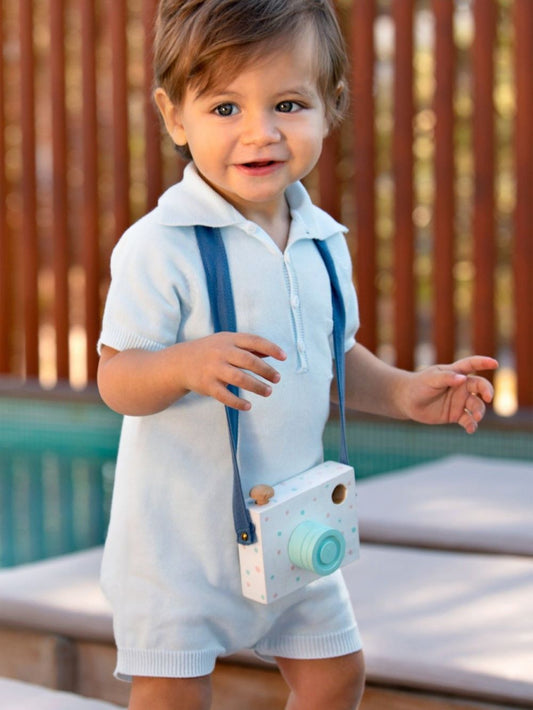 Polo en coton tricoté mignon - Wedoble