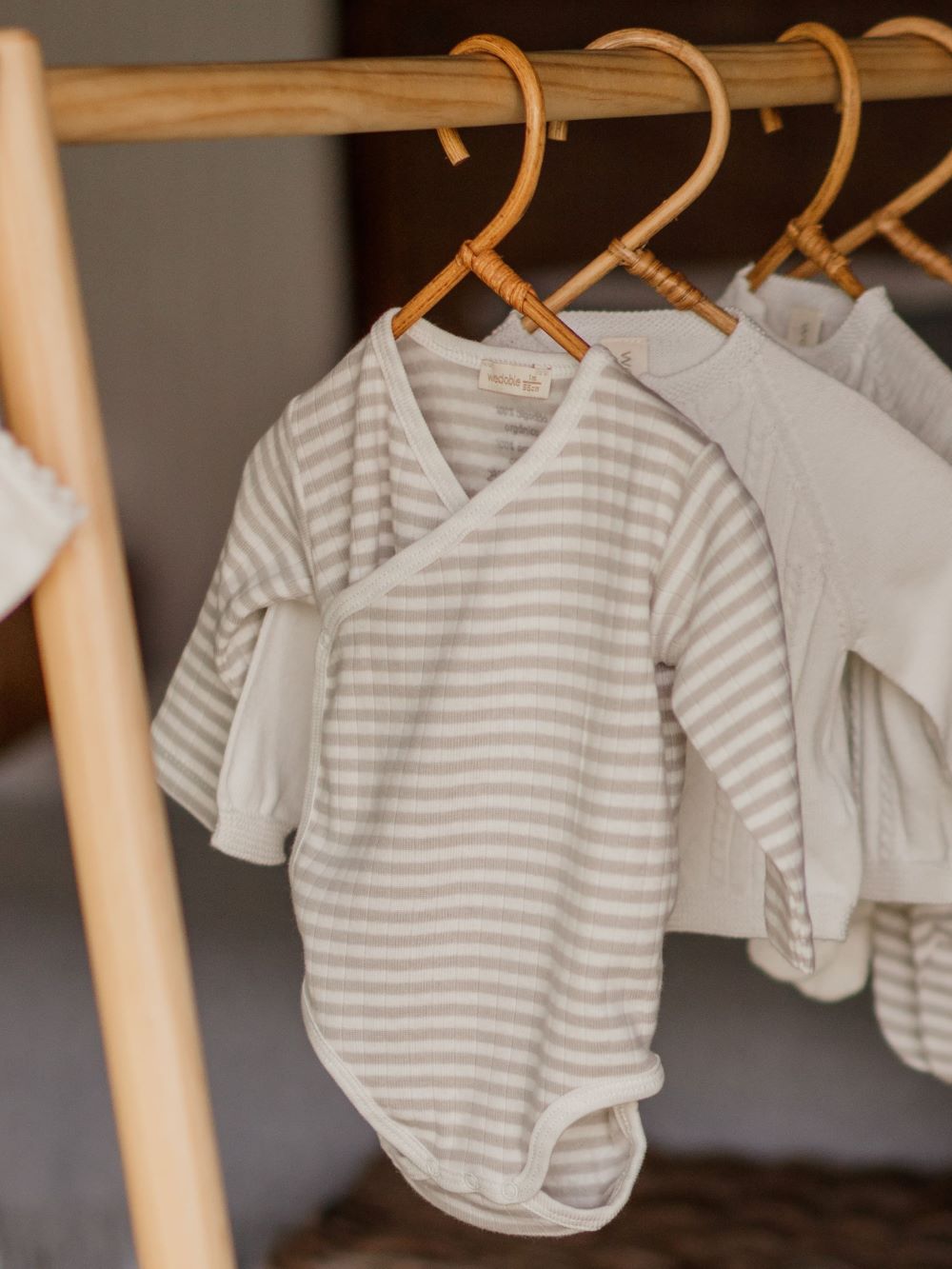 Conjunto Body de manga comprida e Calças com pé em algodão orgânico | MY SWEET BABY - Wedoble