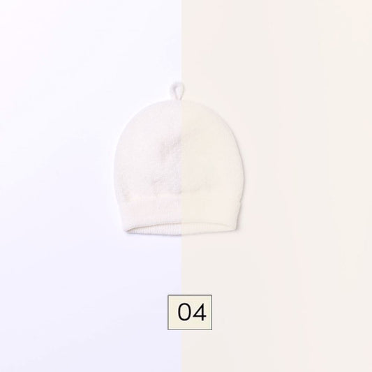 Gorro tricotado em lã merino e caxemira Beije | LITTLE LOVE - Wedoble