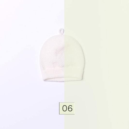 Gorro tricotado em lã merino e caxemira Verde | LITTLE LOVE - Wedoble