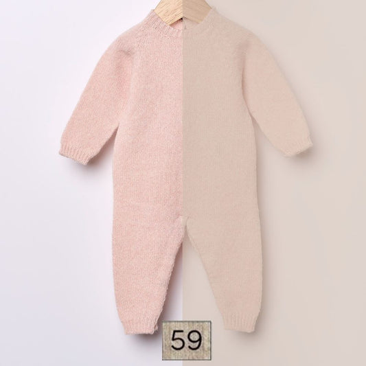 Macacão tricotado em lã merino | LITTLE TEDDY BEAR - Wedoble