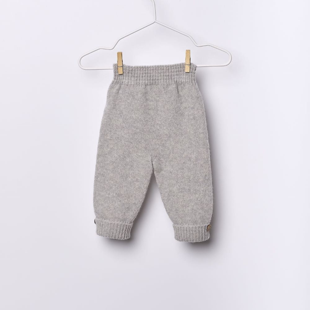 Conjunto Camisola e Calça tricotada em lã merino | SNOWFLAKE