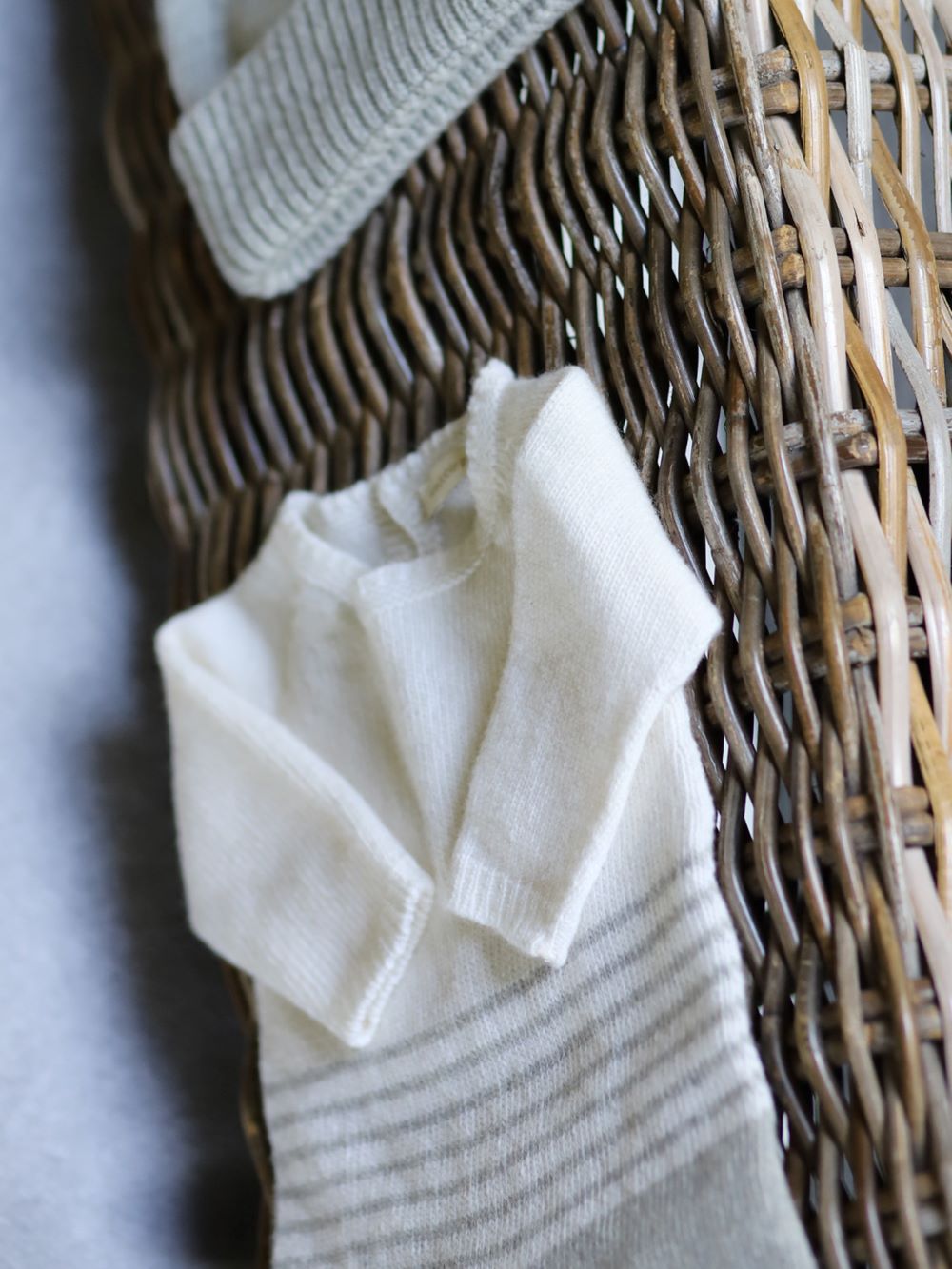 Macacão tricotado em lã merino | SNOWFLAKE - Wedoble