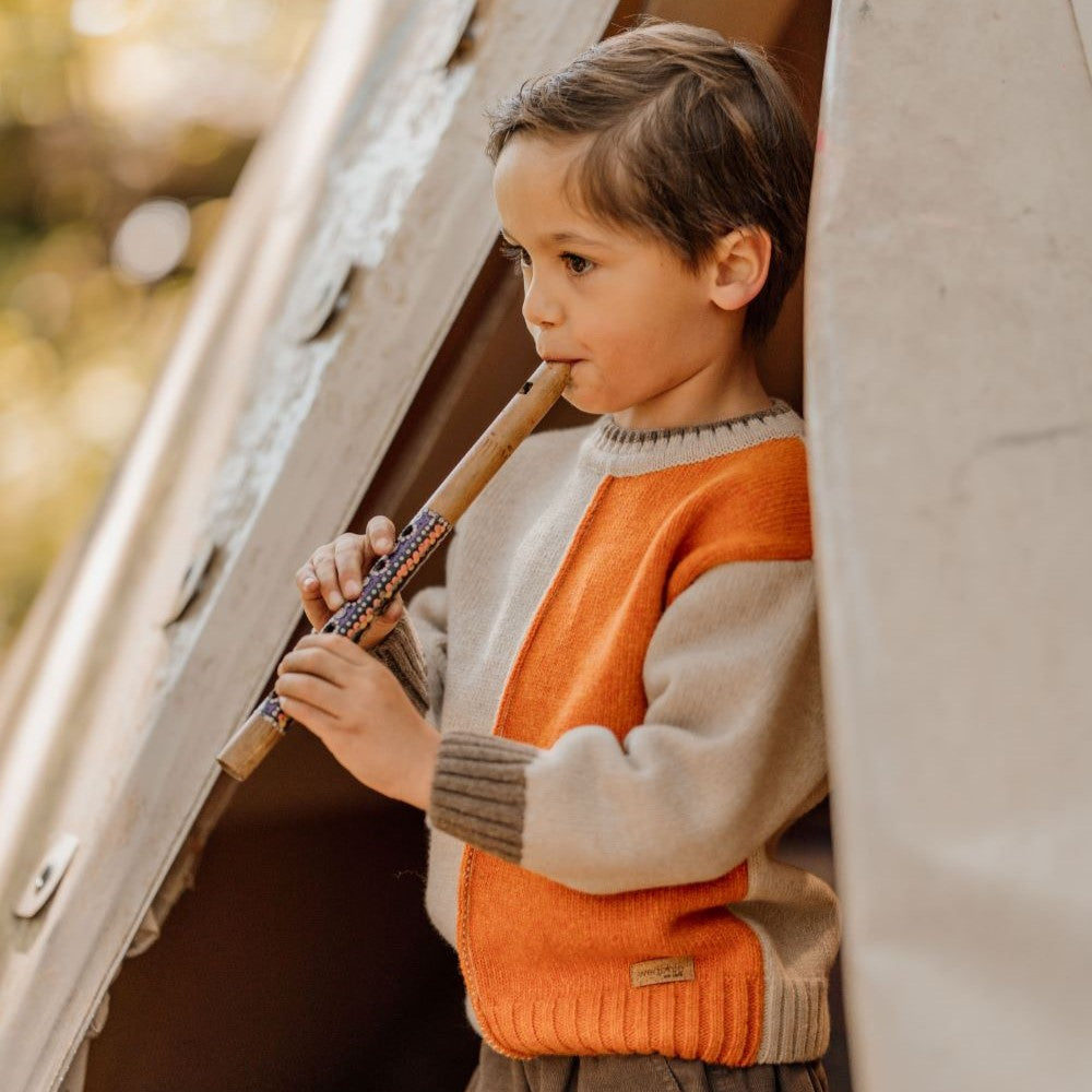 Camisola tricotada em lã merino | WEDOBLE PLAY - Wedoble